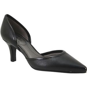 LifeStride Serenity Black Saga Heels NWB